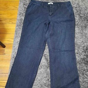 Women's COLDWATER CREEK Natural Fit Blue Jeans (Size 14)